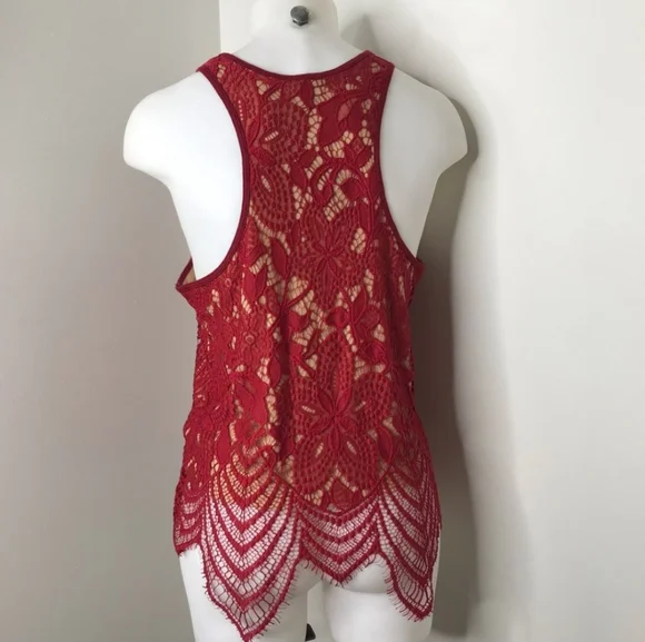 NWT Express crochet racerback tank top - Picture 7 of 9